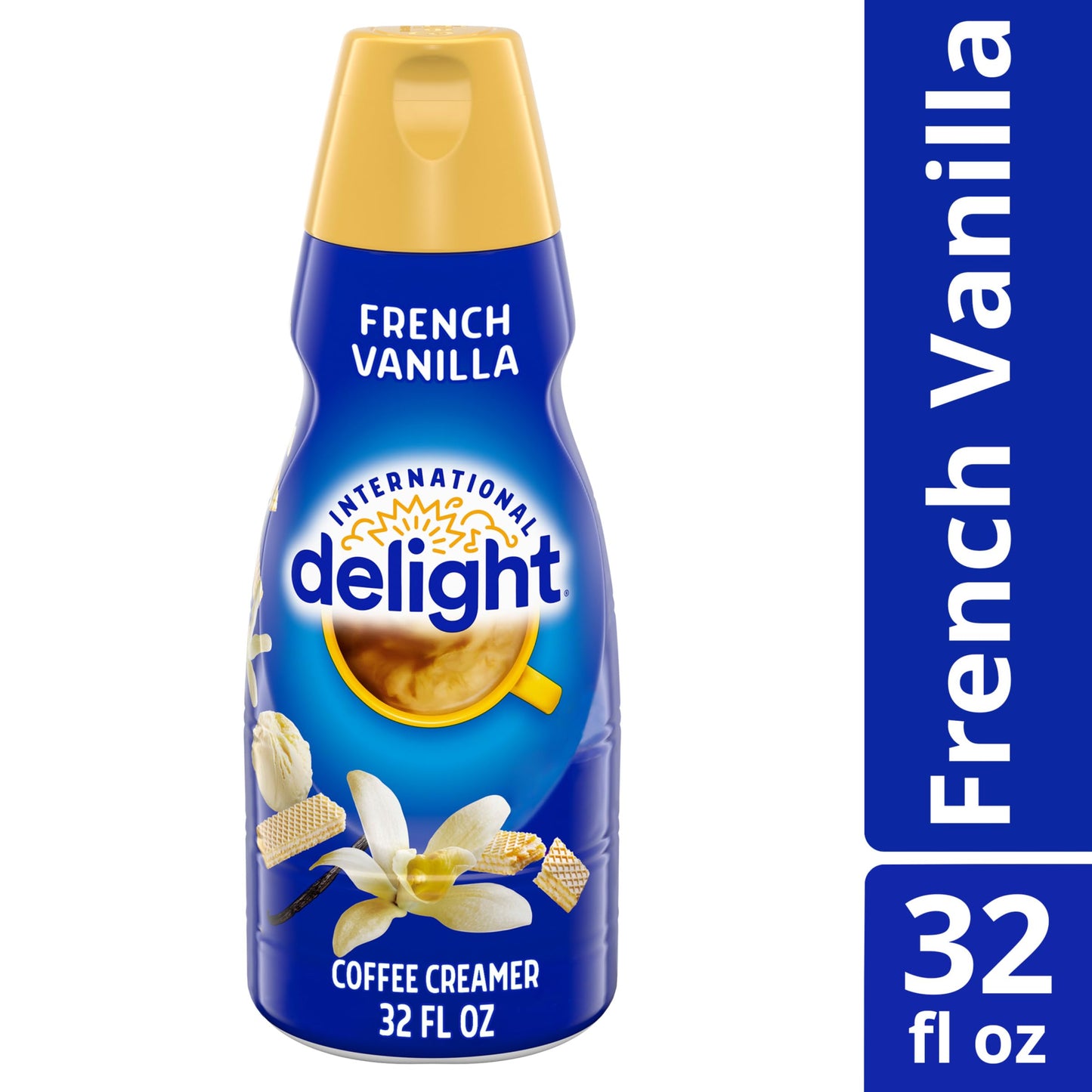 International Delight Coffee Creamer Singles, Sweet & Creamy, Shelf Stable Flavored Creamer, 24 Ct, 16 FL Oz, Pre-Portioned Creamers