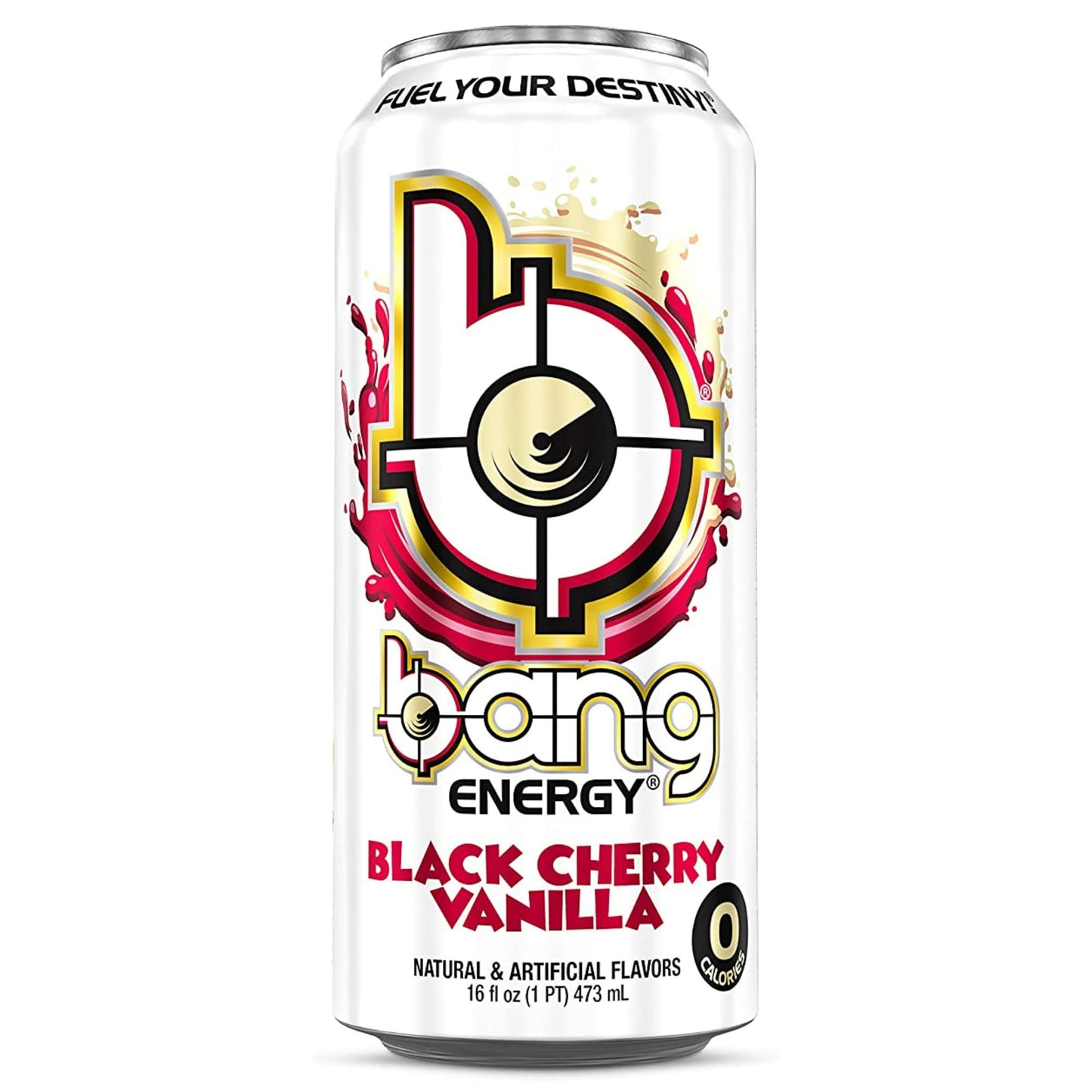 Bang Energy Bangster Berry, Sugar-Free Energy Drink, 16-Ounce (Pack of 12)