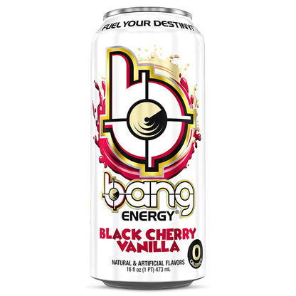 Bang Energy Bangster Berry, Sugar-Free Energy Drink, 16-Ounce (Pack of 12)