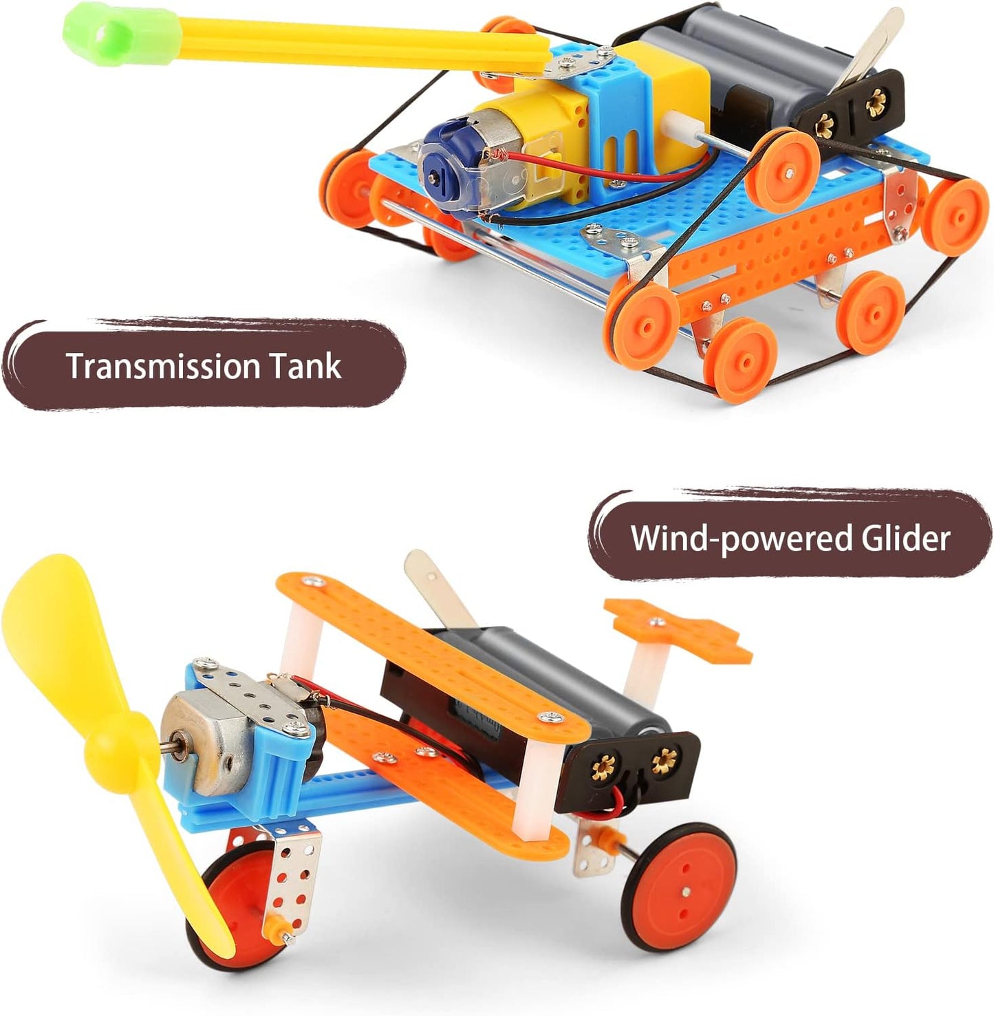 STEM Kits for Kids Crafts 6-8 8-12, Boys Gifts Toys for 6 7 Year Old Boy Birthday Gift, Robot Building Kit 5-7, STEM Toys Craft Kits 6Yr 7Yr Science Activities Robotics Age 8-10 8 9 10 11 12 Years