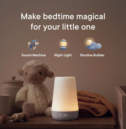 Hatch Rest Baby Sound Machine, Night Light | 2nd Gen | Sleep Trainer, Time-to-Rise Alarm Clock, White Noise Soother, Music & Stories for Nursery, Toddler & Kids Bedroom (Wi-Fi)