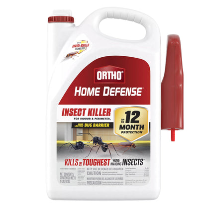 Ortho Home Defense Insect Killer for Indoor & Perimeter2 with Comfort Wand, Controls Ants, Roaches, and Spiders, 1.1 gal., 1 Pack