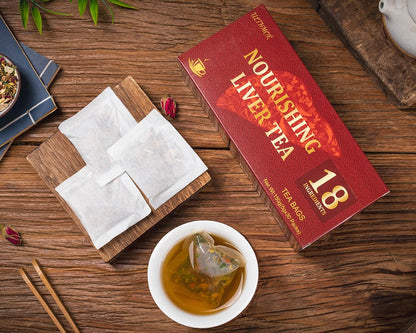 Premium 50 Mullein Leaf Tea Bags. Made with 100% Pure Mullein Leaves, for Lungs Cleanse and Respiratory Support, No Flavoring & No Additives & Caffeine Free.