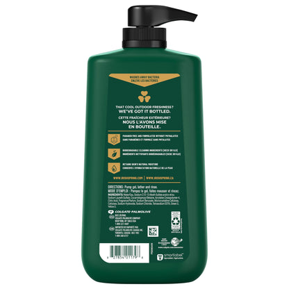 Irish Spring 5 in 1 Body Wash for Men, Men's Body Wash, Smell Fresh and Clean for 24 Hours, Conditions and Cleans Body, Face, and Hair, Made with Biodegradable Ingredients, 30 Oz Pump