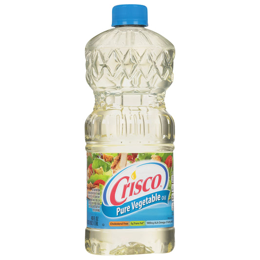 Crisco Pure Vegetable Oil, 40 Fluid Ounce