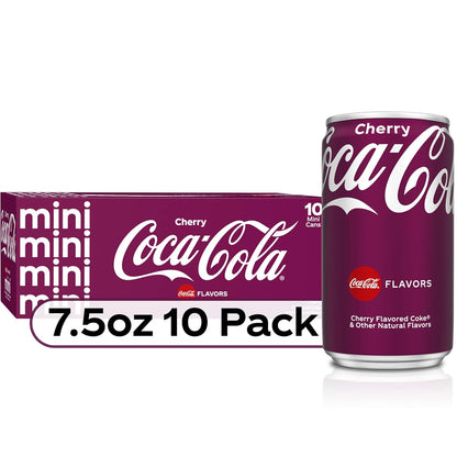 Cherry Coke Mini-can, 10 pack