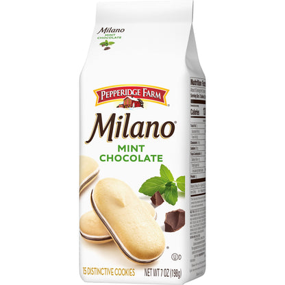 Pepperidge Farm Milano Milk Chocolate Cookies, 6 OZ Bag (15 Cookies)