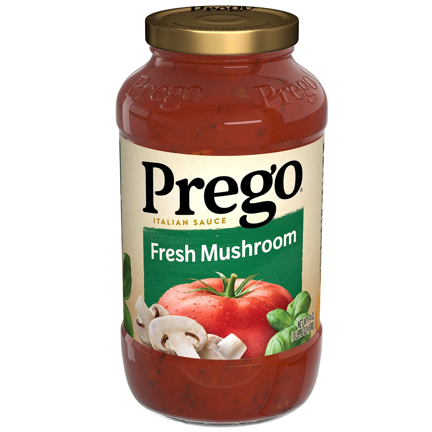 Prego Chunky Tomato with Garlic and Onion Pasta Sauce, 24 Oz Jar