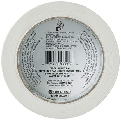 Duck 1265015 1.88" x 20 yd Winking Tape, Single Roll, White