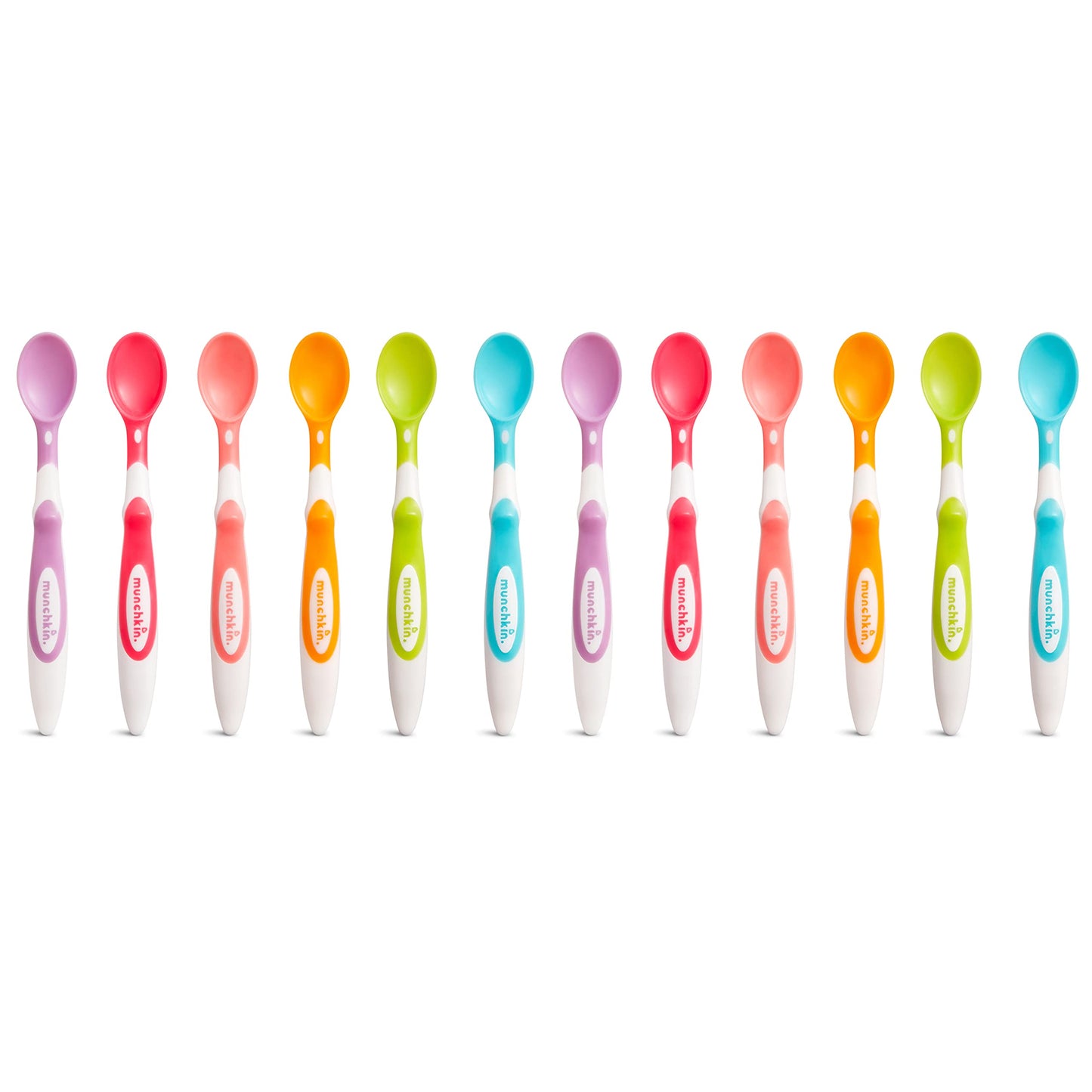 Munchkin® Soft Tip™ Baby Spoons, BPA Free, 12 Pack