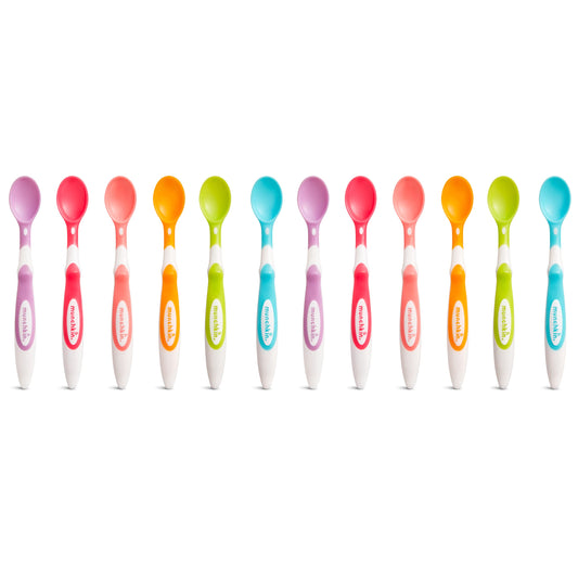 Munchkin® Soft Tip™ Baby Spoons, BPA Free, 12 Pack