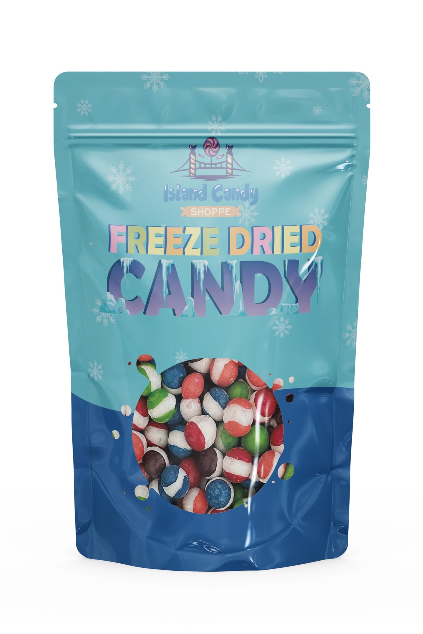 KD Supplies Freeze Dried Crunchy Comets - Premium Freeze Dried Crunchy Candy With an Enhanced Flavor (10 oz, Original Rainbow)