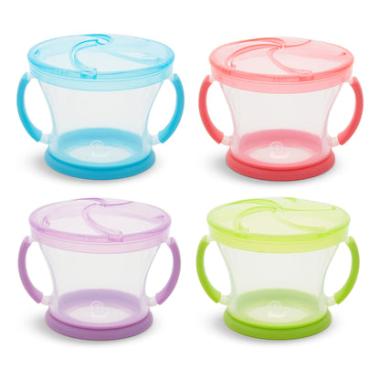 Munchkin® Snack Catcher® Toddler Snack Cups, 2 Pack, Blue/Green