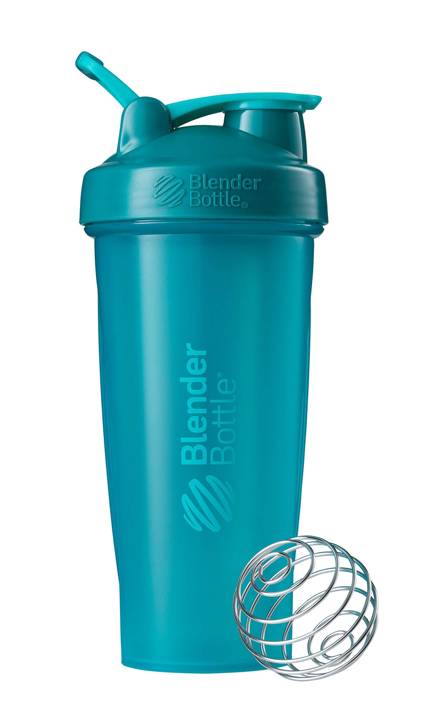 BlenderBottle Classic Shaker Bottle Perfect for Protein Shakes and Pre Workout, 28-Ounce (2 Pack), Moss/Moss and Navy/Navy