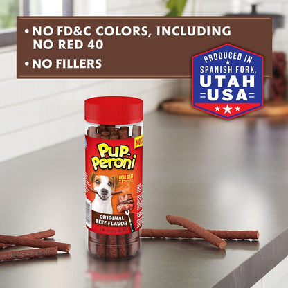 Pup-Peroni Dog Treats, Original Beef Flavor, 22.5 Ounce, Made with Real Beef