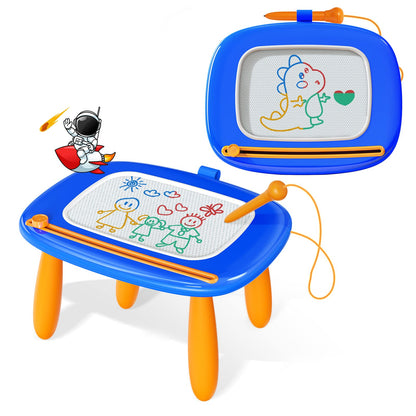 KIKIDEX Toddlers Toys Age 1-3, Magnetic Drawing Board, Toddler Girl Toys for 1-2 Year Old, Doodle Board Pad Learning and Educational Toys for 1 2 3 Year Old Baby Kids Birthday Gift