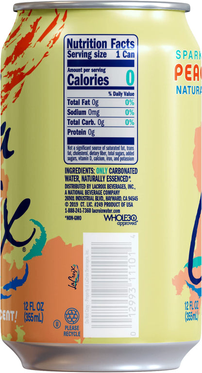 La Croix Sparkling Water, Grapefruit, 12 Fl Oz (Pack of 12)