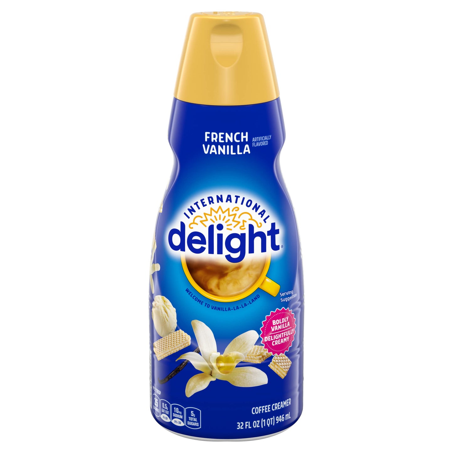 International Delight Coffee Creamer Singles, Sweet & Creamy, Shelf Stable Flavored Creamer, 24 Ct, 16 FL Oz, Pre-Portioned Creamers