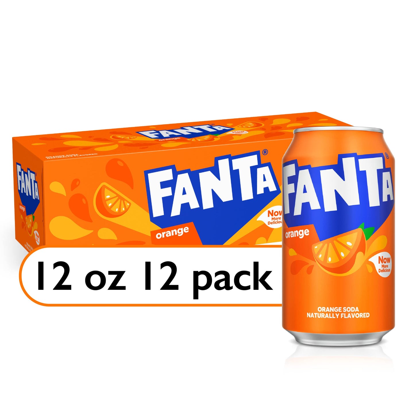 Fanta Orange, 16.9 Fl Oz, Pack of 6