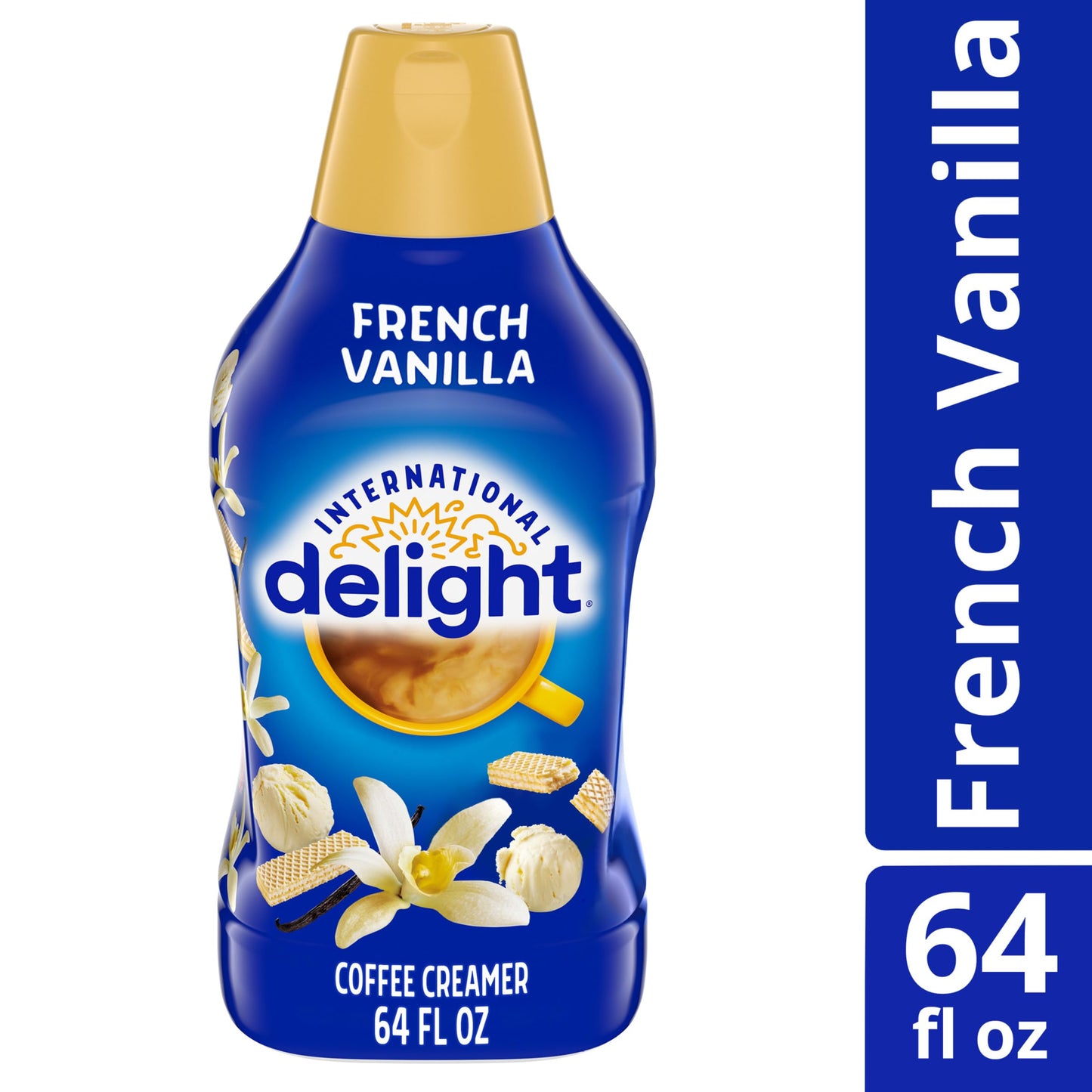 International Delight Coffee Creamer Singles, Sweet & Creamy, Shelf Stable Flavored Creamer, 24 Ct, 16 FL Oz, Pre-Portioned Creamers