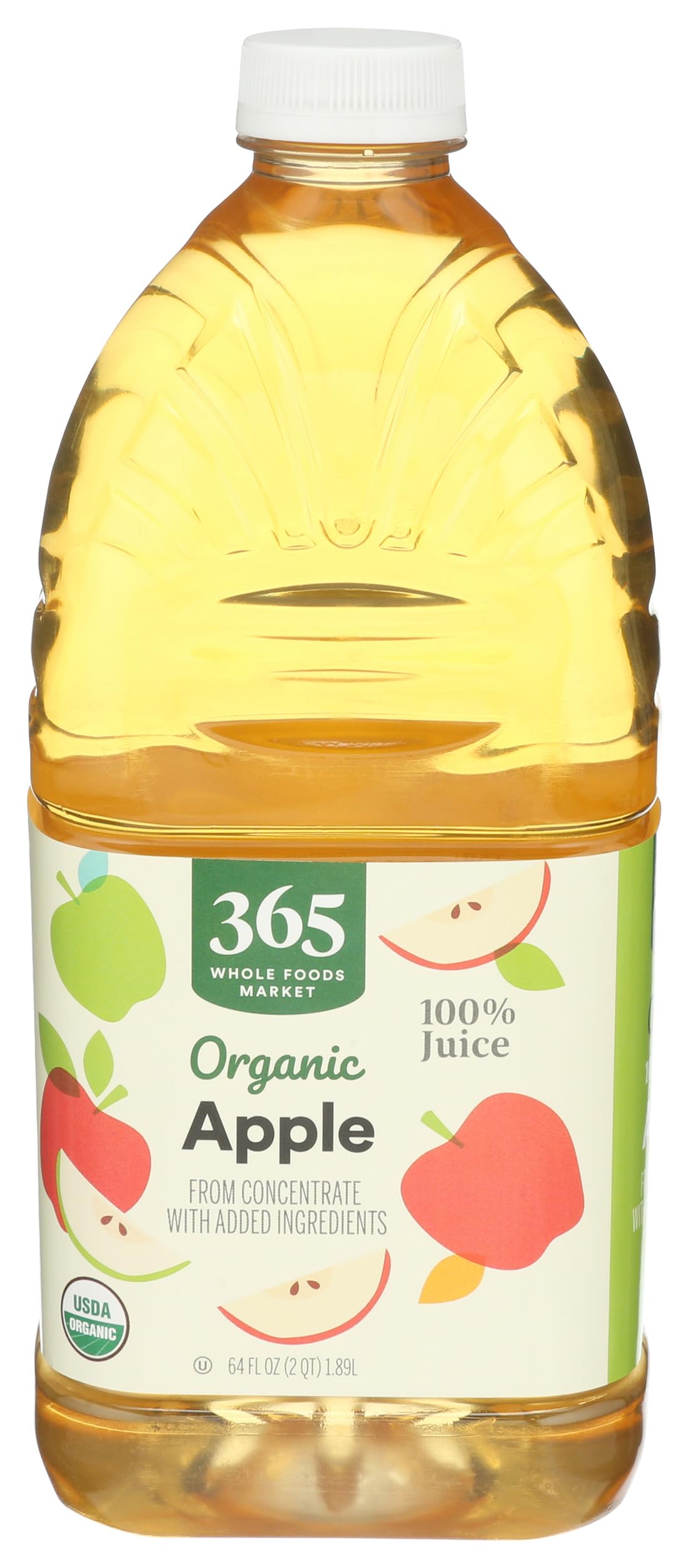 365 by Whole Foods Market, Organic Apple Juice, 64 Fl Oz