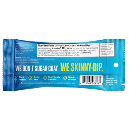 SkinnyDipped Snack Attack Minis Almond Variety Pack, Healthy Snack, Plant Protein, Gluten Free, 0.46 oz Mini Bags, Pack of 25