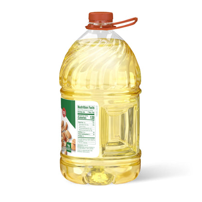 Amazon Fresh, Peanut Oil, 128 Fl Oz (Previously Happy Belly, Packaging May Vary)