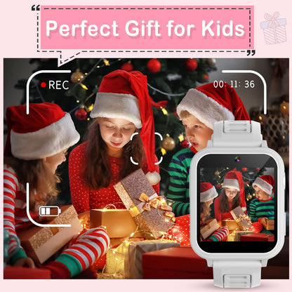 Phyulls Smart Watch for Kids with 24 Games Alarm Clock, Touchscreen, Calendaring Camera Music Player Time Display Video & Audio Recording, Toys for 3-12 Years Old Boys Toddler