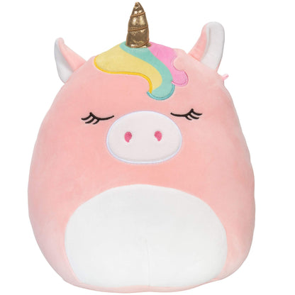 Squishmallows Official Kellytoy Plush 12" Ilene The Pink Unicorn- Ultrasoft Stuffed Animal Plush Toy