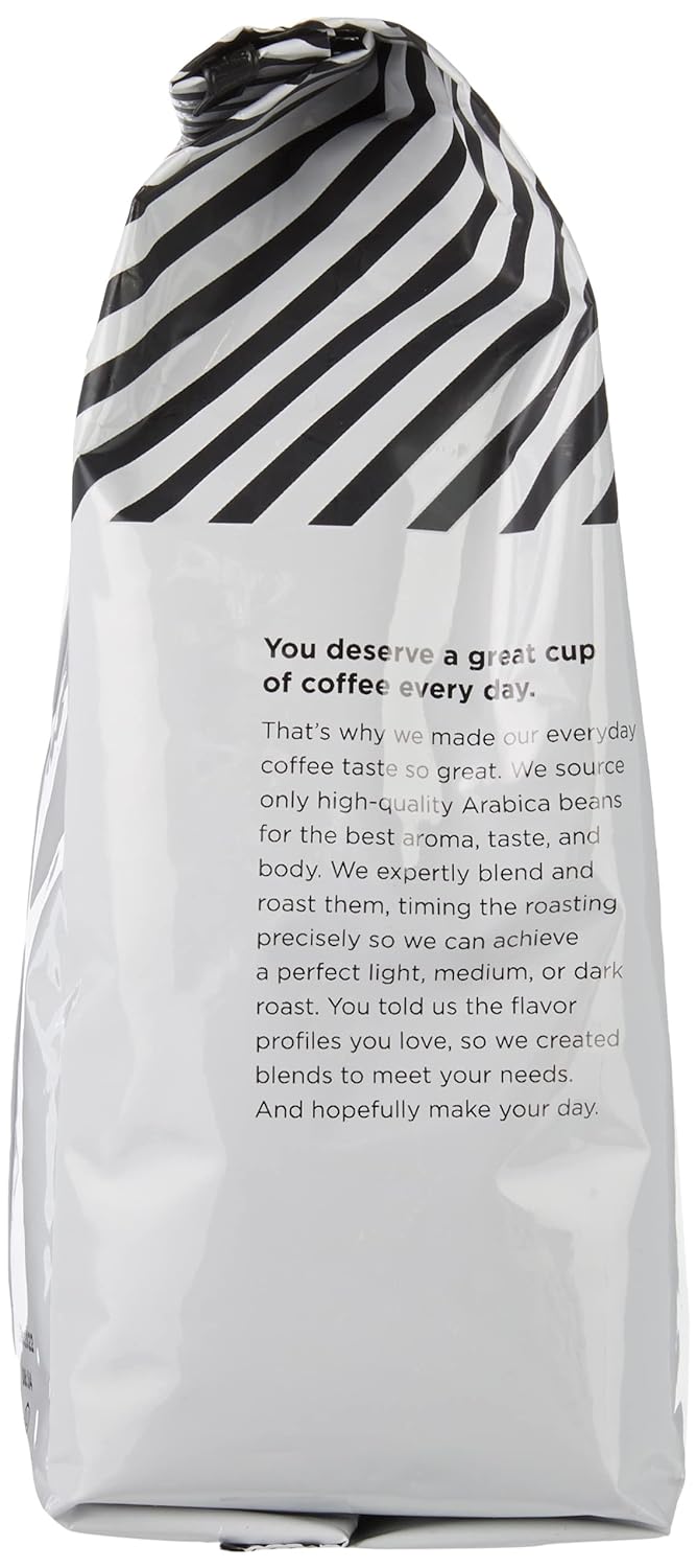 Amazon Fresh, Just Bright Ground Coffee, Light Roast, 32 Oz