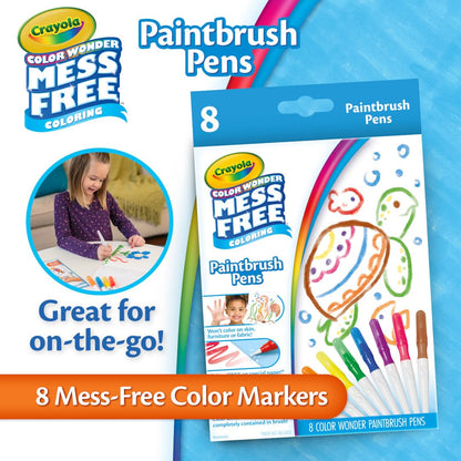 Crayola Color Wonder Mess Free Coloring, Blank Coloring Pages, 50 Count, Printable Page Refill Set