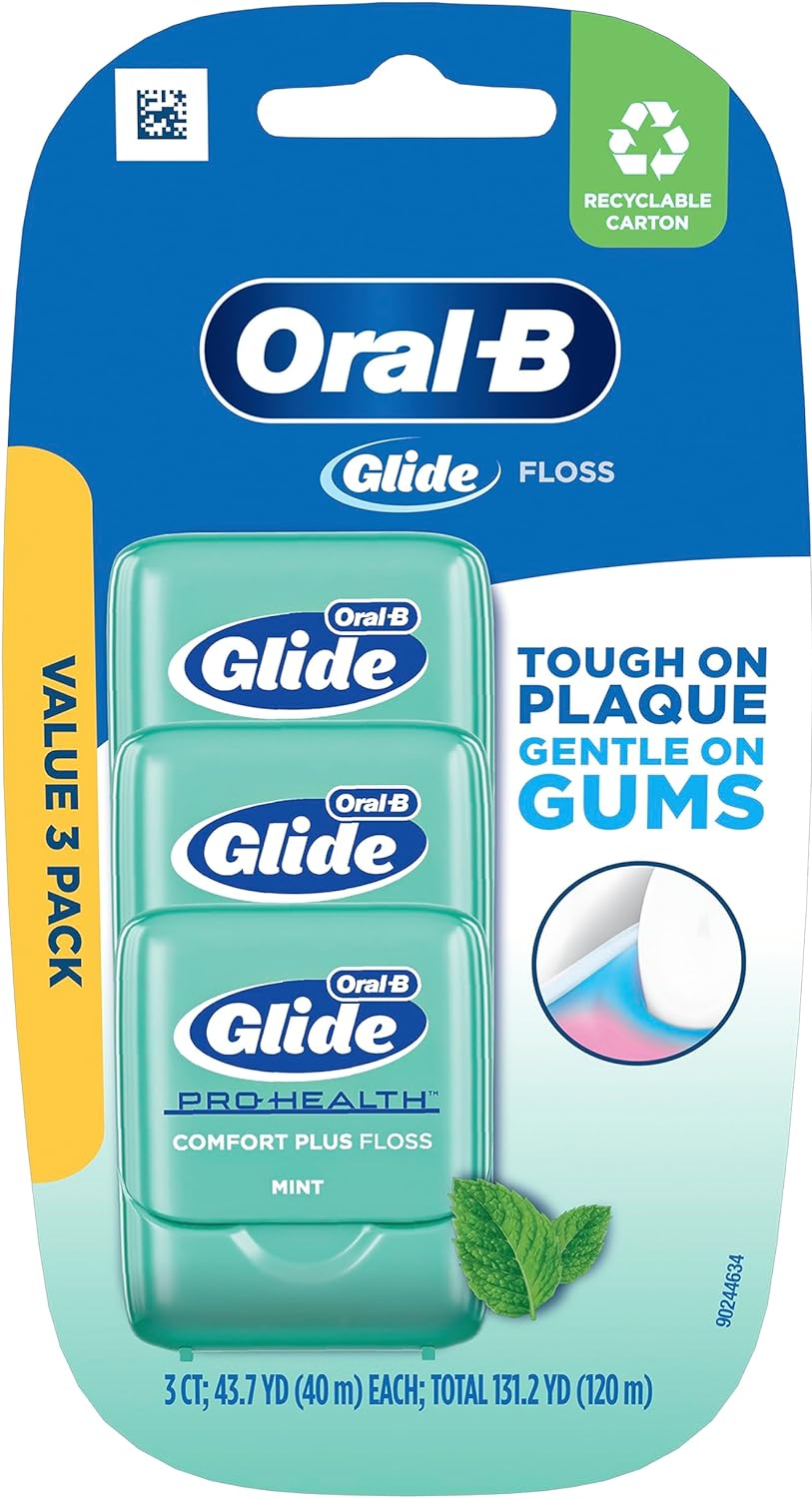 Oral-B Glide Pro-Health Comfort Plus Dental Floss, Mint