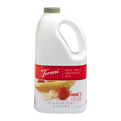 Torani Real Fruit Smoothie Mix, Strawberry, 64 Ounce