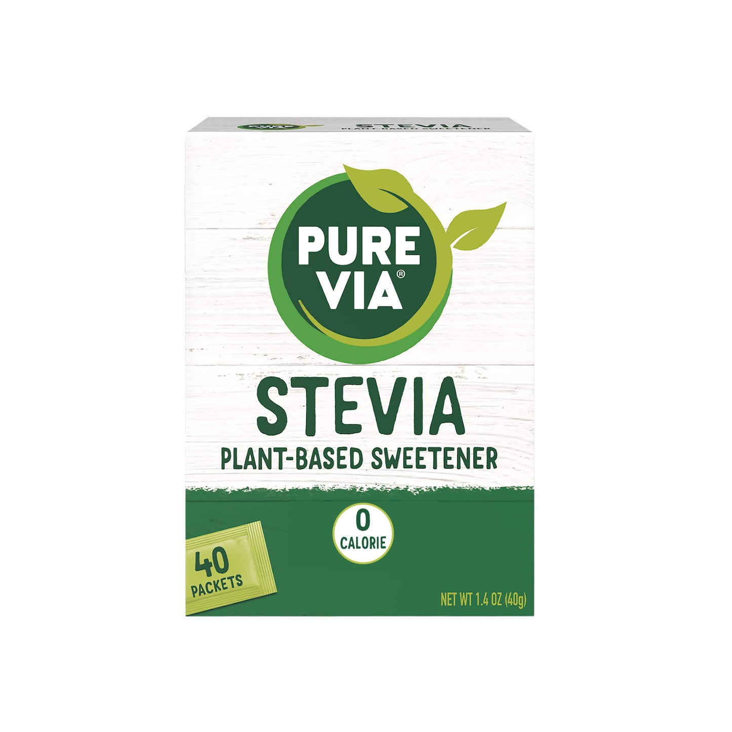 Pure Via Stevia Sweetener 28.2oz (800 packets)