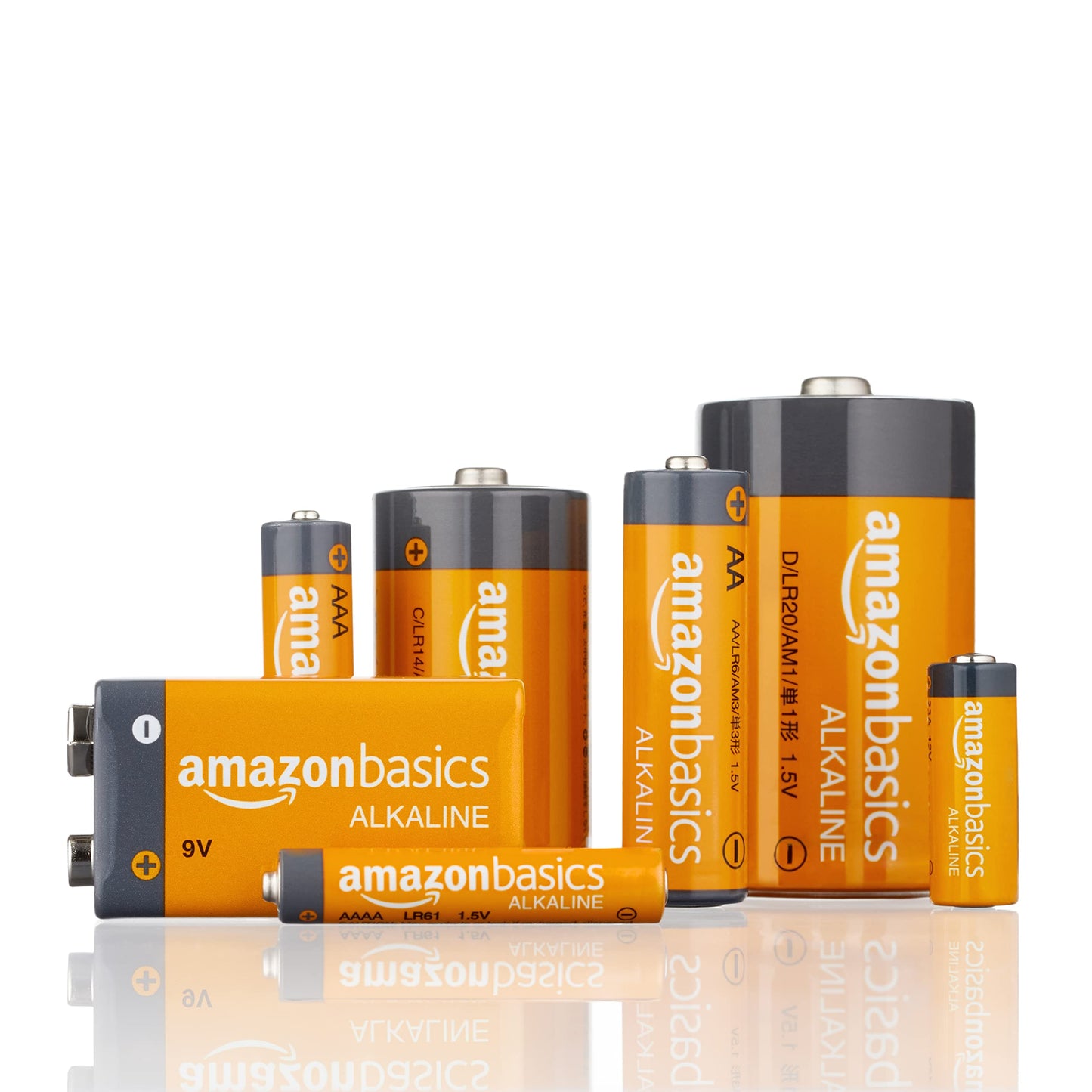 Amazon Basics 4-Pack C Cell Alkaline All-Purpose Batteries, 1.5 Volt, 5-Year Shelf Life