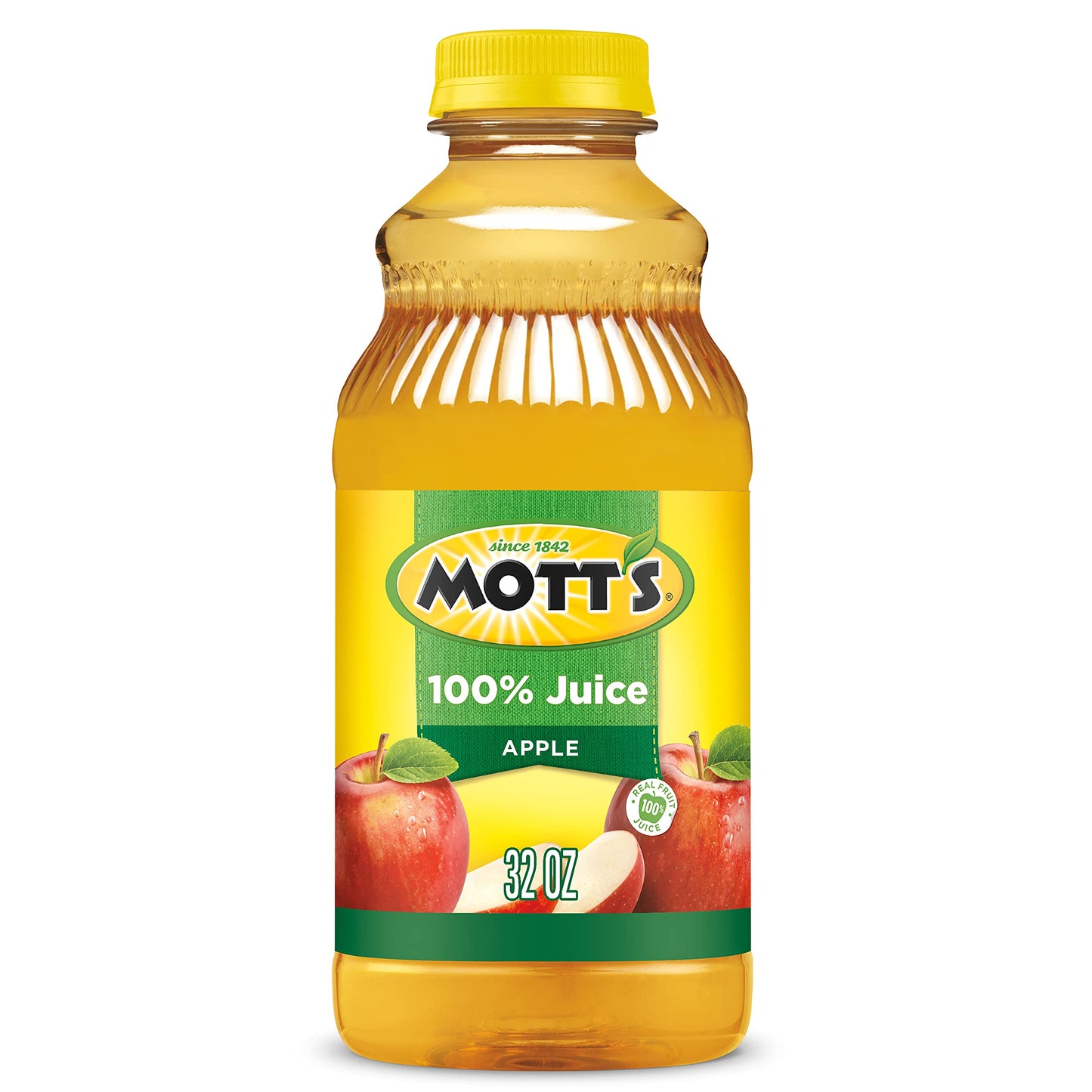 Mott's 100% Original Apple Juice, 8 Fl Oz Bottles, 24 Count (4 Packs Of 6), 2 Servings Of Fruit, 100% Fruit Juice, Gluten-free, Caffeine-free, Kosher, Contains No Artificial Colors Or Sweeteners