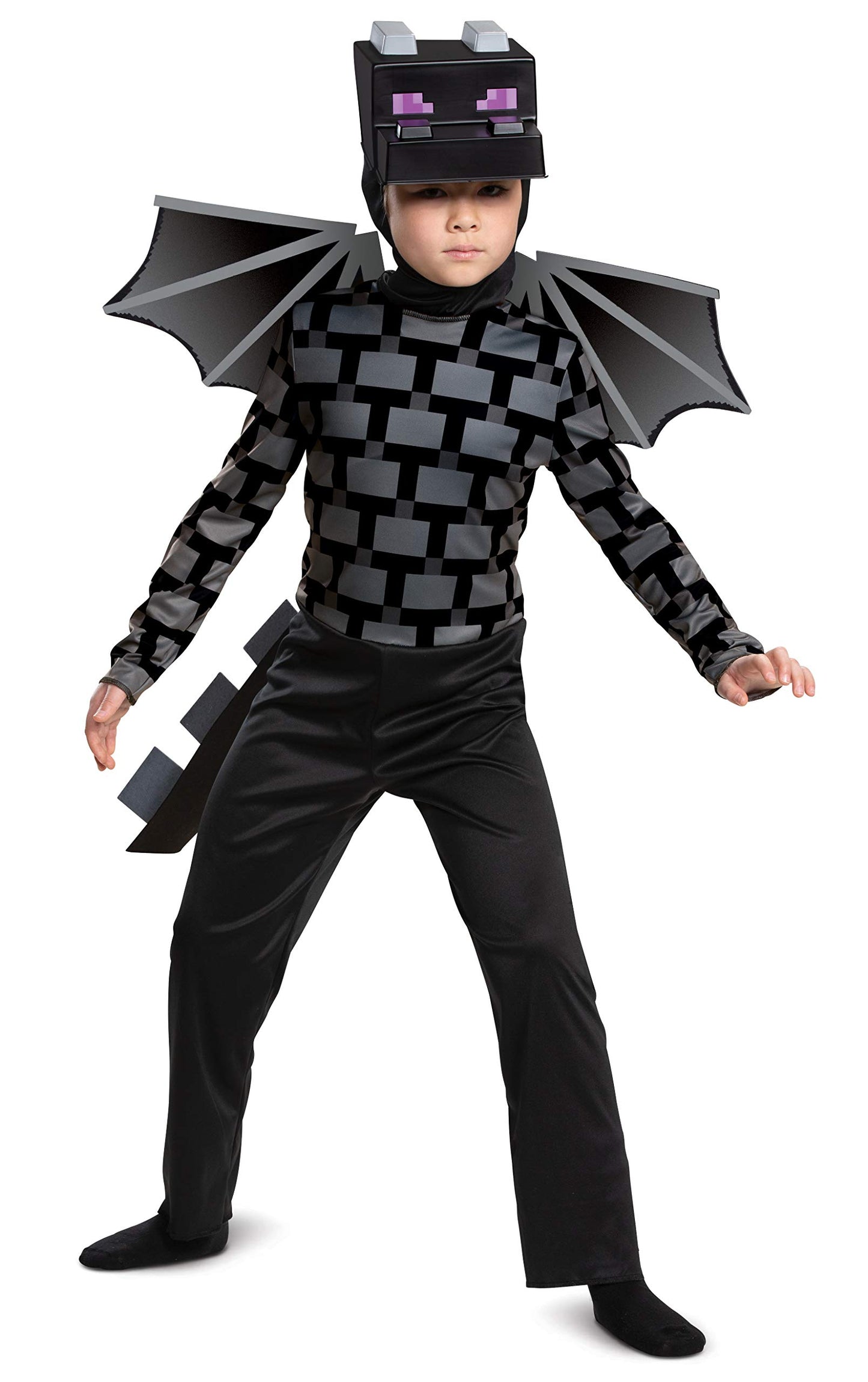 Disguise Minecraft Ender Dragon Costume for Kids, Video Game Inspired Character Outfit