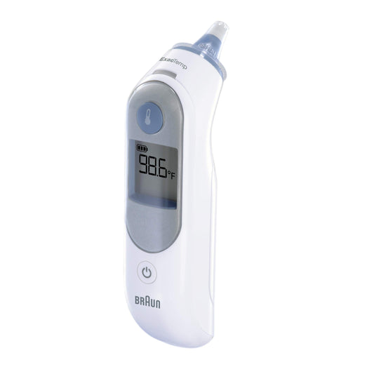 Braun ThermoScan 5 Ear thermometer | ExacTemp Stability Indicator | Digital Display | Baby and infant friendly | No. 1 Brand recommended by pediatricians1 | IRT6500