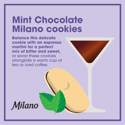 Pepperidge Farm Milano Milk Chocolate Cookies, 6 OZ Bag (15 Cookies)