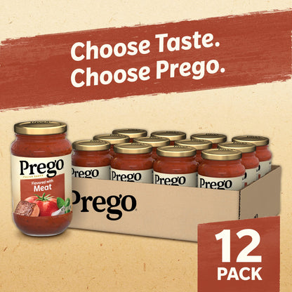 Prego Chunky Tomato with Garlic and Onion Pasta Sauce, 24 Oz Jar