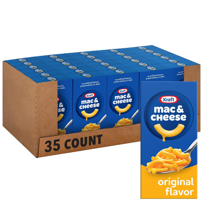 Kraft Original Flavor Macaroni and Cheese Dinner (7.25 oz Boxes)