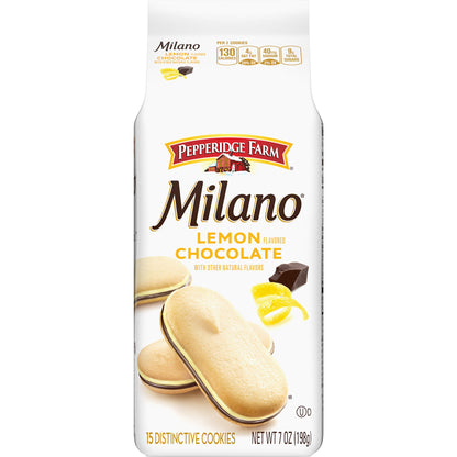 Pepperidge Farm Milano Milk Chocolate Cookies, 6 OZ Bag (15 Cookies)