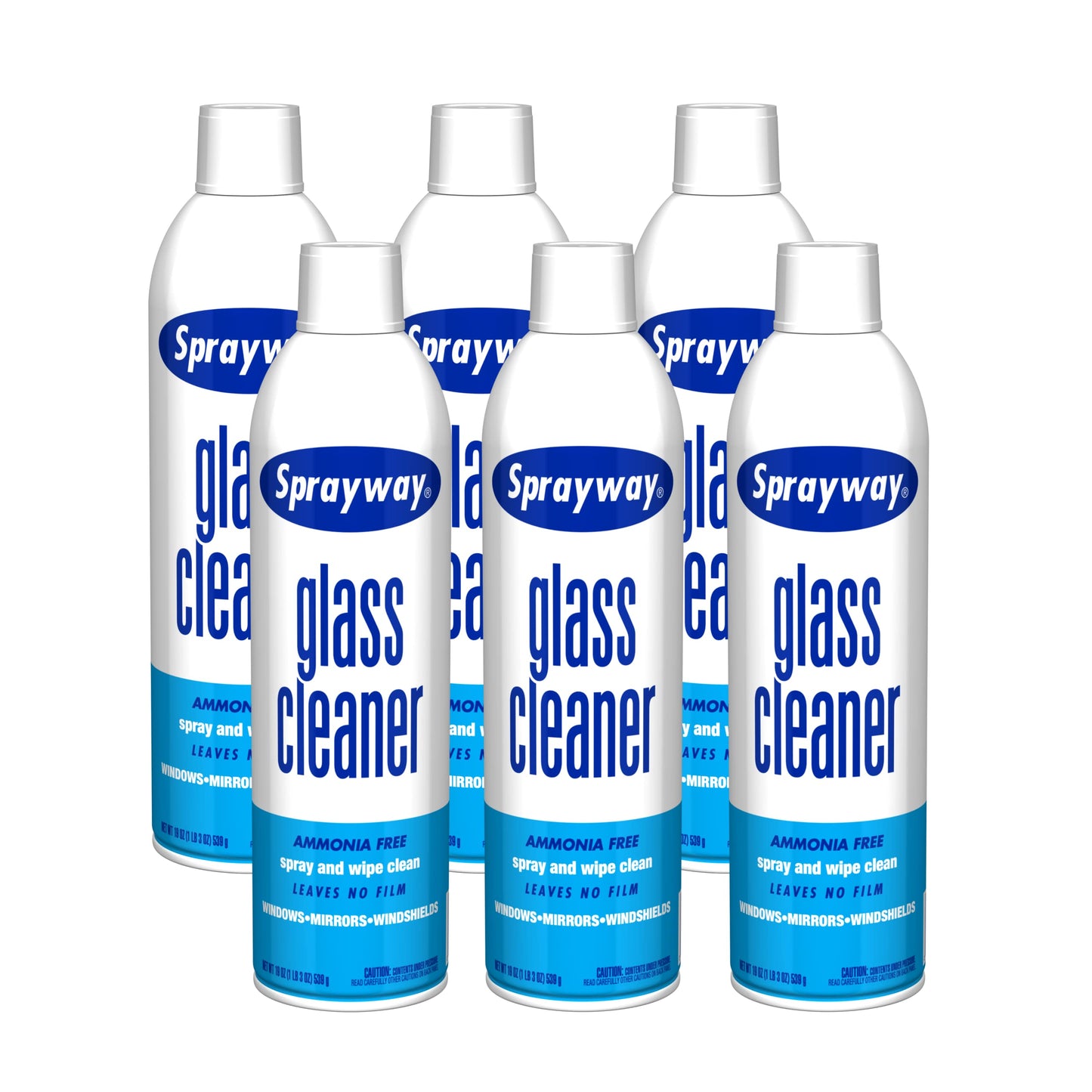 Glass Cleaner Ammonia Free, Streak Free, Blue