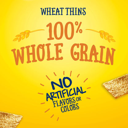 Wheat Thins Original Whole Grain Wheat Crackers, Party Size, 20 oz Box