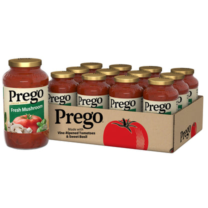 Prego Chunky Tomato with Garlic and Onion Pasta Sauce, 24 Oz Jar