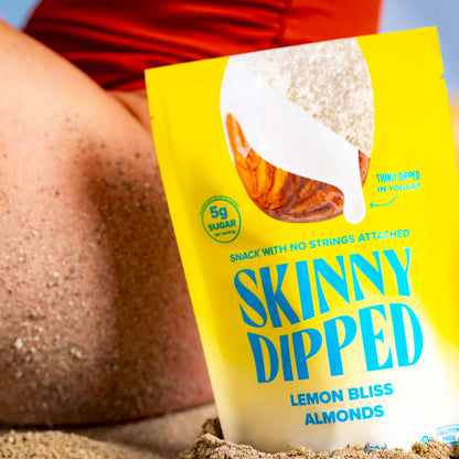 SkinnyDipped Snack Attack Minis Almond Variety Pack, Healthy Snack, Plant Protein, Gluten Free, 0.46 oz Mini Bags, Pack of 25