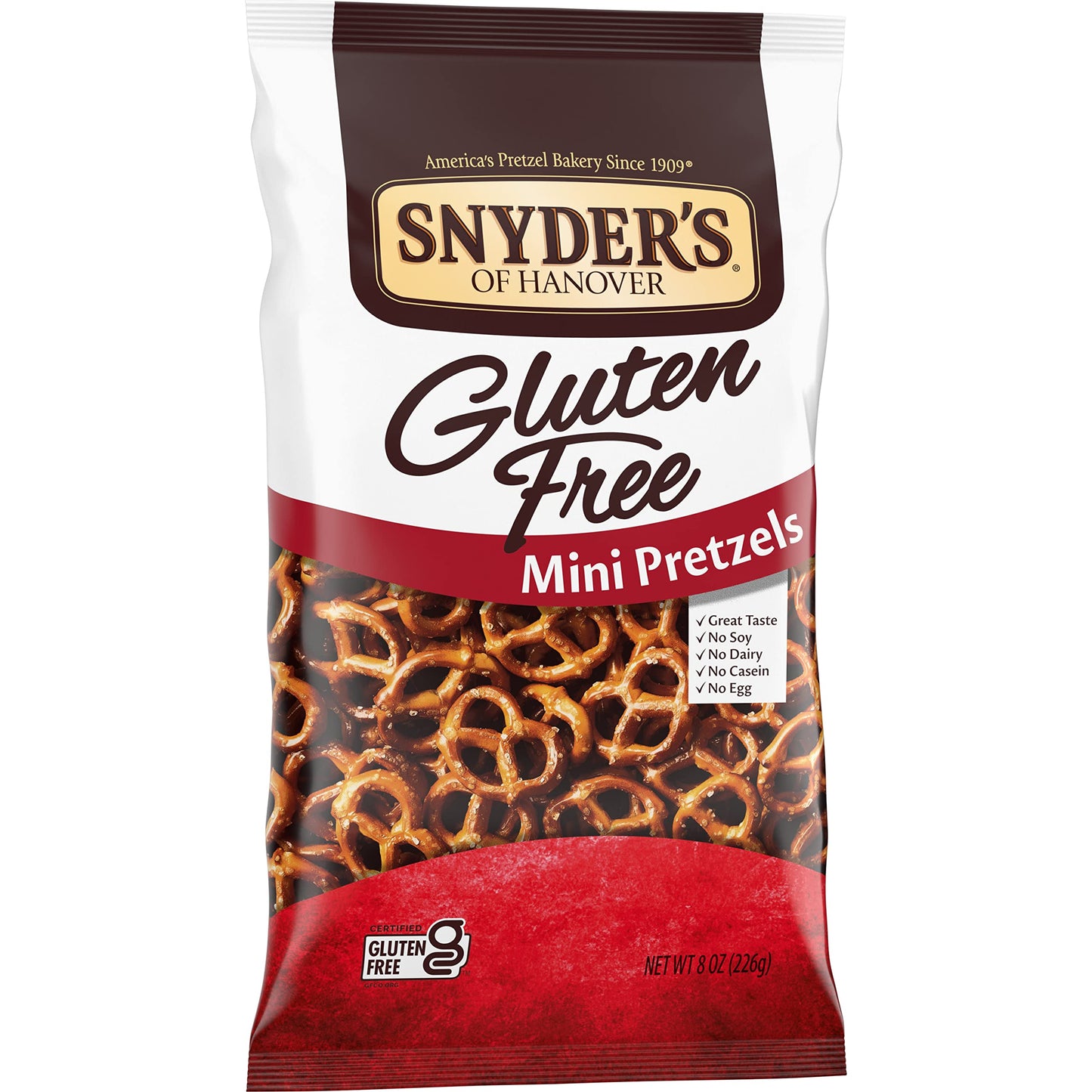 Snyder's of Hanover, Gluten Free Pretzels, 8 Oz