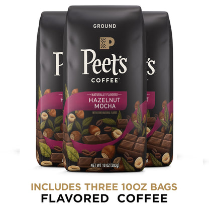 Peet's Coffee Major Dickason's Blend, Dark Roast Ground Coffee, 20 oz