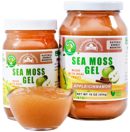 Wildcrafted Irish Sea Moss Gel | Made in USA | Rich in Vitamins & Minerals | Sea Moss Gel Organic Raw | Nutritional Supplement | Mango Pineapple (16 oz)