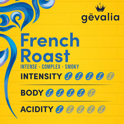 Gevalia French Roast Ground Coffee (27.6 oz Canister)